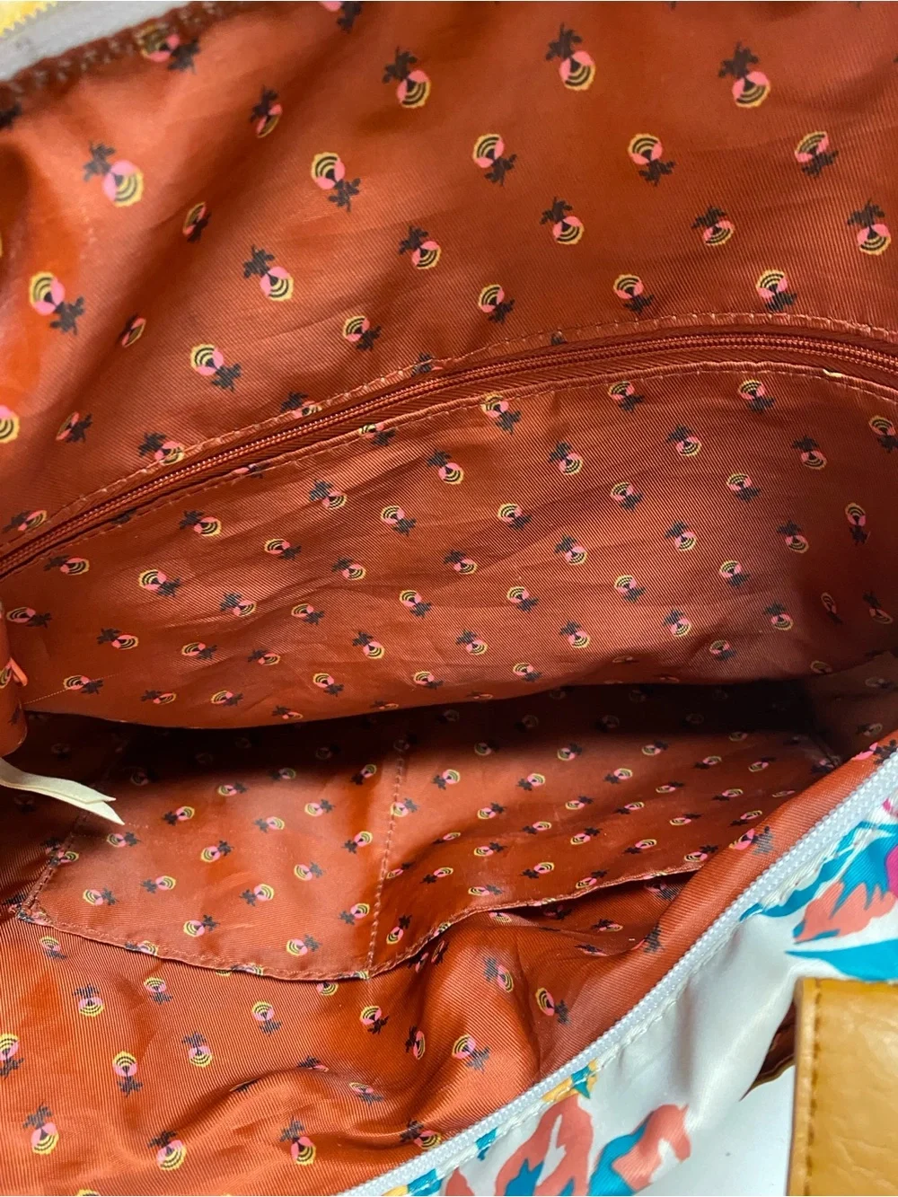 Matilda Jane Floral Oversized Zip Tote Shoulder Bag